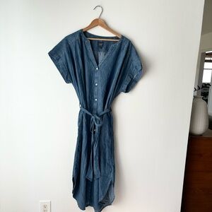 Denim Midi Dress // GAP